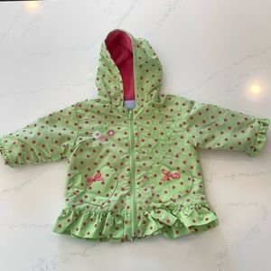 Adorable Disney Pigglet, fleece lined spring jacket 12M